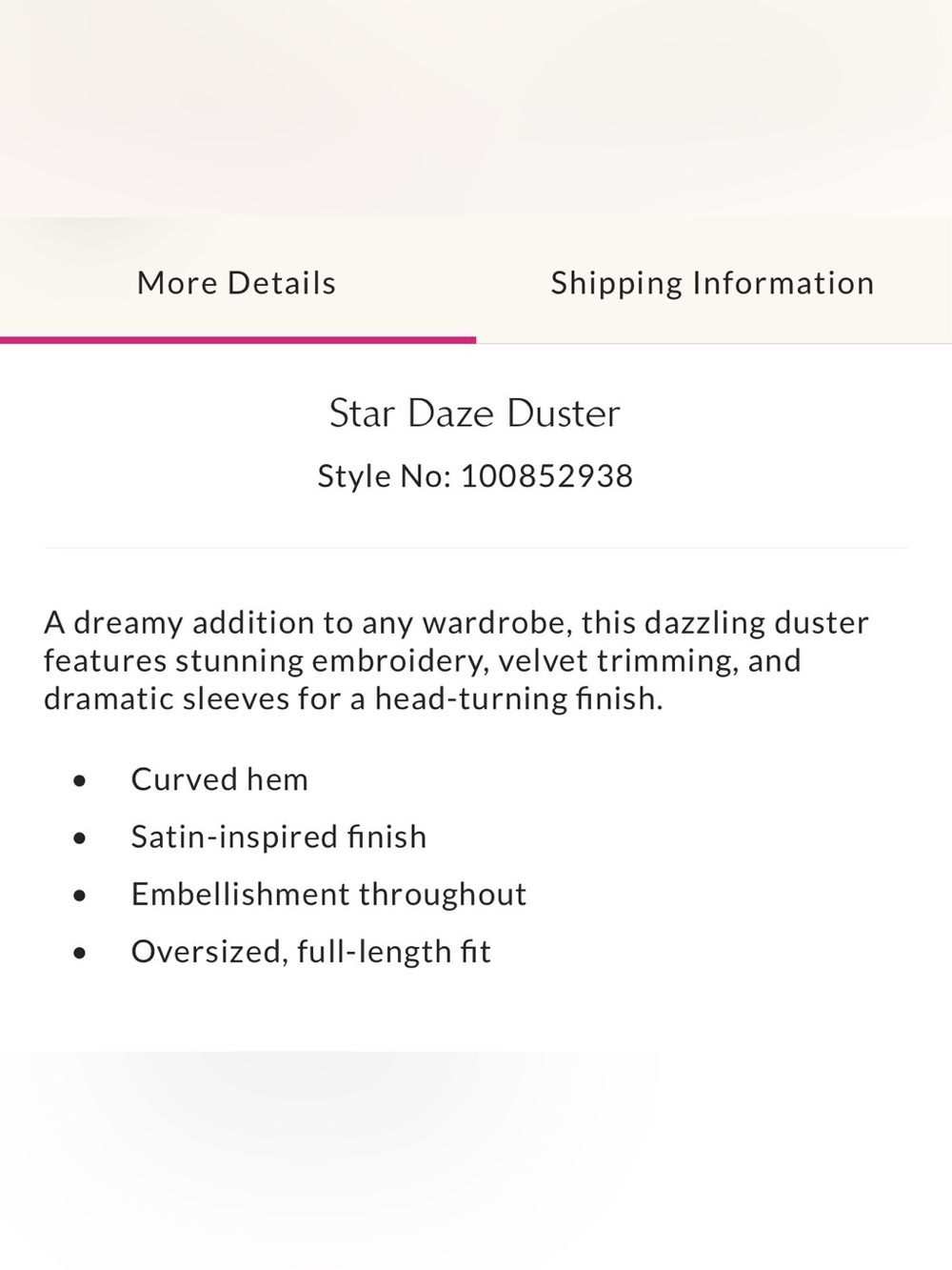 Free People Star Daze Duster - Picture 4 of 8